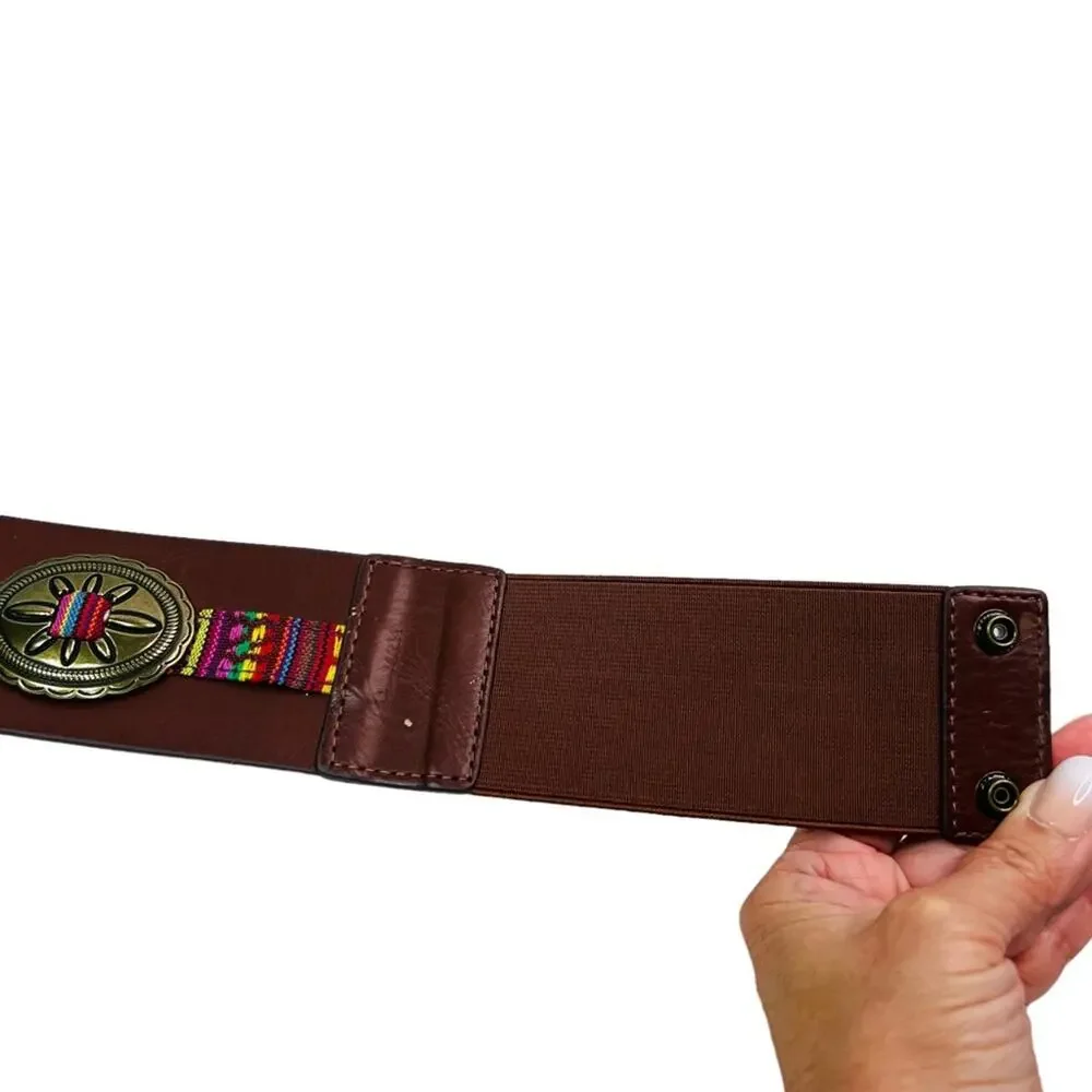 Steve Madden Aztec Brown Belt M/L